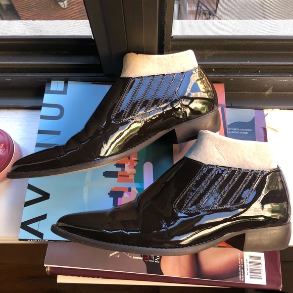 Miista Low Heel Slip on Chelsea Bootie - Picture 3 of 8